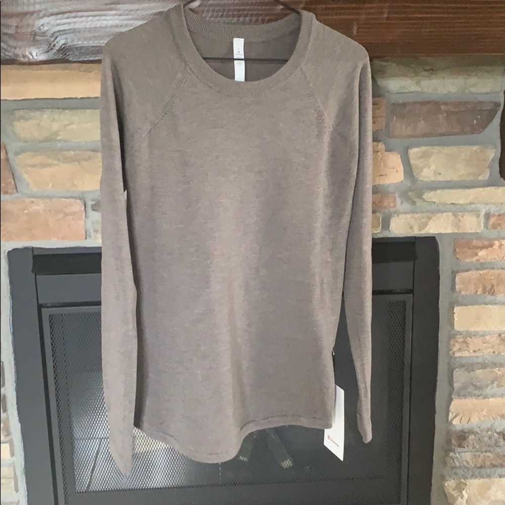 NWT Lululemon Crew Neck Merino Sweater Size 8
